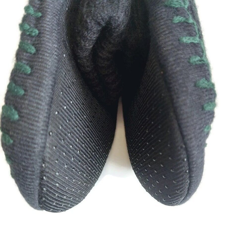 MUK LUKS Mens Slipper Socks Size L/XL Shoe Size 11/13 Green Warm Comfortable RT - Picture 4 of 5